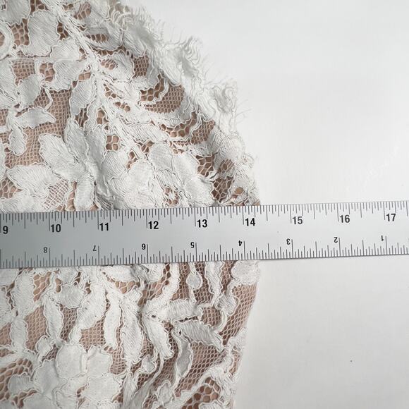 Alexis S Womens Rene Lace Wide Leg Jumpsuit Halter Lined Rose Detail - Picture 10 of 13